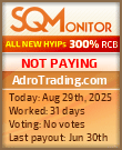 AdroTrading.com Project Status Button