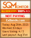 ExBonds.com Project Status Button