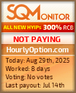 HourlyOption.com Project Status Button
