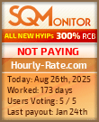 Hourly-Rate.com Project Status Button