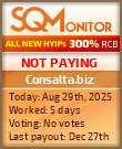 Consalta.biz Project Status Button