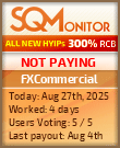 FXCommercial Project Status Button