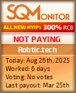Robtic.tech Project Status Button