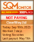 ClearWay.ltd Project Status Button