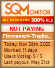 Etereasset-Trading.com Project Status Button