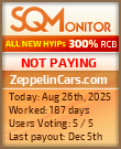 ZeppelinCars.com Project Status Button