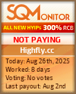 Highfly.cc Project Status Button