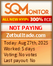 Zetbulltade.com Project Status Button