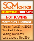 Mermaids-Diamont Project Status Button