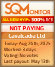 Cavalcadia Ltd Project Status Button
