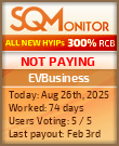 EVBusiness Project Status Button