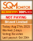 Bitzent Limited Project Status Button