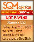 Xeonixx Ltd Project Status Button