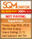 Superhash Project Status Button