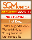 Hot Doge Project Status Button