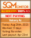 Valery Ai Project Status Button