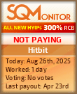 Hitbit Project Status Button