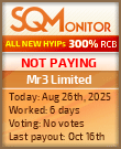 Mr3 Limited Project Status Button