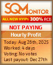 Hourly Profit Project Status Button