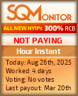 Hour Instant Project Status Button