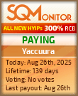 Yaccuura Project Status Button