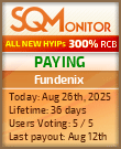 Fundenix Project Status Button