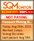 Treasure Mining Bot Project Status Button
