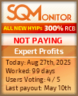 Expert Profits Project Status Button