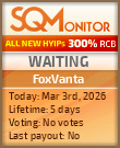 FoxVanta Project Status Button
