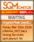 Crypto Flex Limited Project Status Button