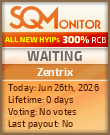 Zentrix Project Status Button