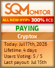 Cryptox Project Status Button