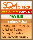 Trading Pulse Project Status Button