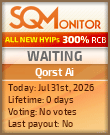 Qorst Ai Project Status Button