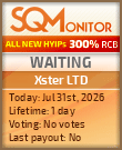 Xster LTD Project Status Button