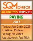 ZX17 Project Status Button