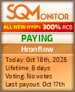 Hronflow Project Status Button