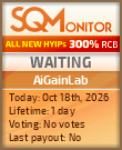 AiGainLab Project Status Button