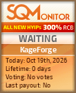 KageForge Project Status Button