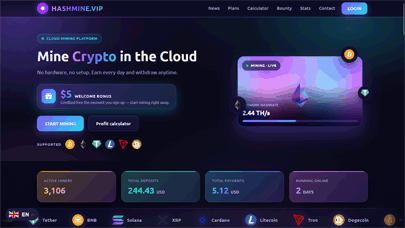 Посетить проект HashMine hashmine.vip