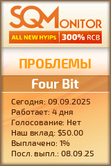 Кнопка Статуса для Инвест-Проекта Four Bit