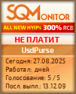 Кнопка Статуса для Инвест-Проекта UsdPurse