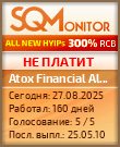 Кнопка Статуса для Инвест-Проекта Atox Financial Alliance