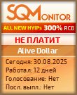 Кнопка Статуса для Инвест-Проекта Alive Dollar
