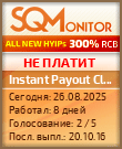 Кнопка Статуса для Инвест-Проекта Instant Payout Club