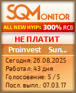 Кнопка Статуса для Инвест-Проекта Proinvest – Sunny Trade