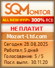 Кнопка Статуса для Инвест-Проекта Mozart-Ltd.com