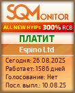 Кнопка Статуса для Инвест-Проекта Espino Ltd