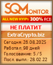Кнопка Статуса для Инвест-Проекта ExtraCrypto.biz