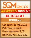 Кнопка Статуса для Инвест-Проекта BNBHour